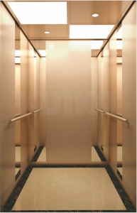 Business Elevator Rose-Golden Mirror Steel